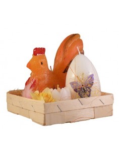 Świeca Kpl. Kura Jajko