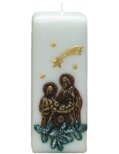 Świeca Kwadrat D. h 175 apl. BN