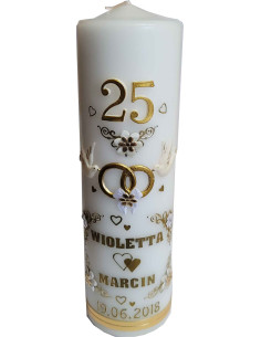 Świeca P-1200 Ślub