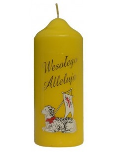 Świeca P-160 Naklejka Baranek 2