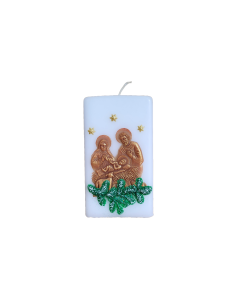 Świeca Kwadrat śr. h 130 Apl. BN A