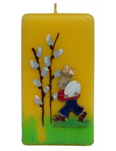 Świeca kwadrat śr. h 130 Zając