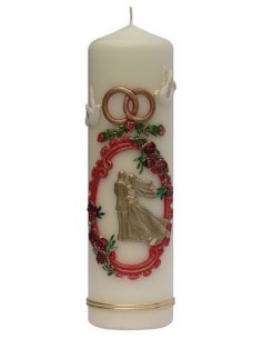 Świeca P-800 dek. Ślub 2