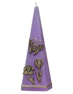 Świeca Piramida M. dek. 2