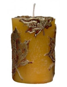 Świeca Walec M. liść