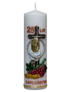 Świeca P-1200 Jubileusz-kapłaństwo 2