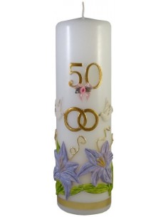 Świeca P-800 dek. ślub-rocznica