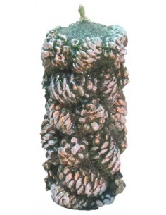 Świeca Słupek Szyszka Duża 80/185