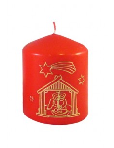 Świeca Walec fi-60, h-100 Stickers