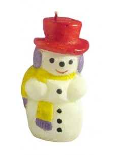 Świeca Bałwan Duży